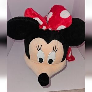 Disney Minnie Mouse Pillow Pet  Dream Friends Red Polka Dot NWT 20'